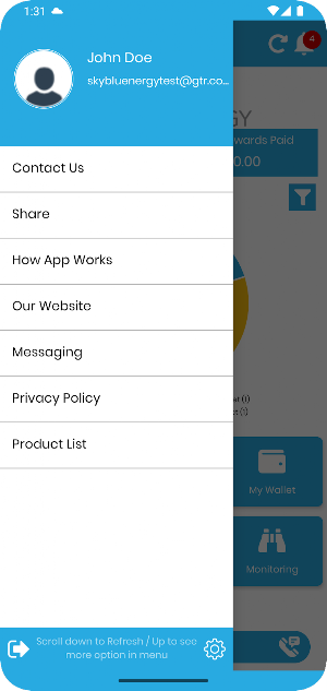 Sky Blue Energy Screenshot 3