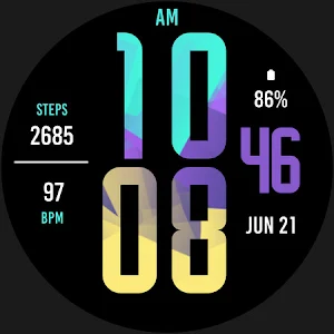 Pure Digital XL Watch Face Screenshot 3