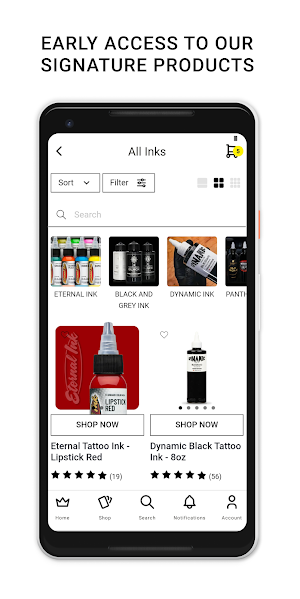 Kingpin Tattoo Supply Screenshot 3