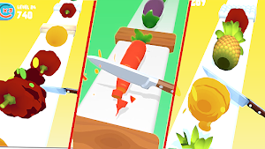 perfect fruit slices - cut ski Screenshot 0