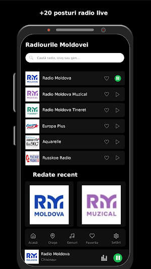 Radiourile Moldovei Screenshot 0