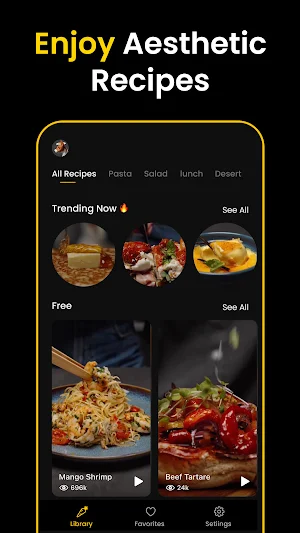 Al Dante: Cooking Recipes App Screenshot 1
