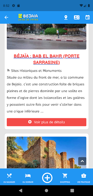 Béjaia - Guide de Poche Screenshot 2