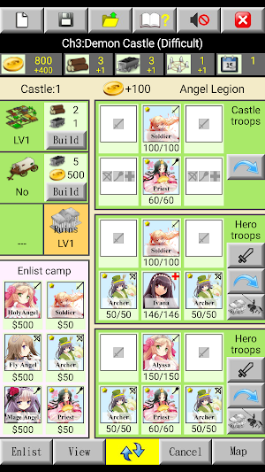 Angel Legion 2 (Offline strategy game) Screenshot 2