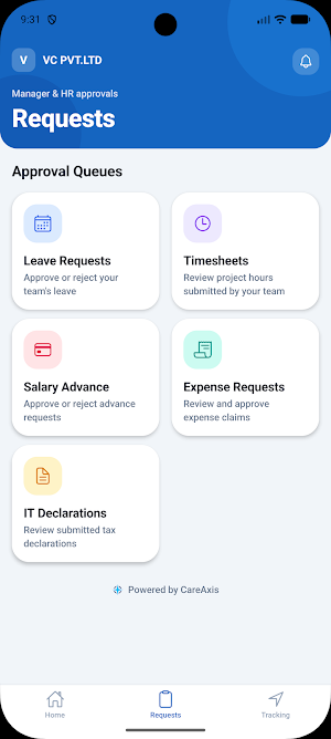 CareAxis HR Screenshot 3