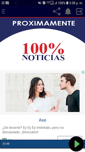 100% Noticias Screenshot 1