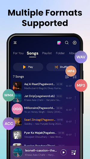 Music Player & MP3 Player Screenshot 1