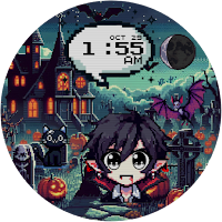 PIXEL Halloween - Watch Face