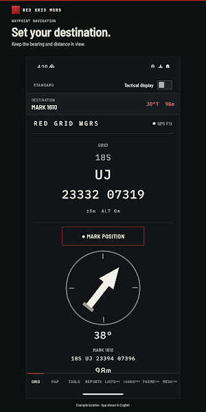 Red Grid MGRS screenshot 3