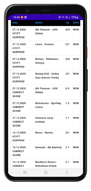 HT/FT Betting Fixed Matches Screenshot 0