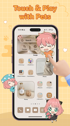 Anime Shimeji, Pet On Screen Screenshot 1