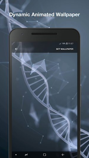 Molecules Live Wallpaper Pro Screenshot 1