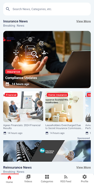 British Insurance News Screenshot 0