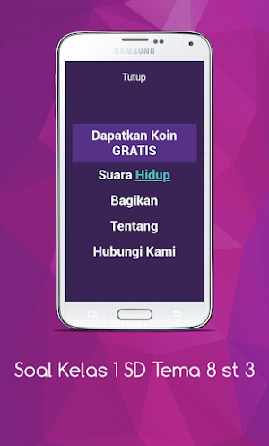 Soal Kelas 1 SD Tema 8 st 3 Screenshot 2