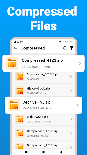Zip Extractor - UnZIP, UnRAR Screenshot 3