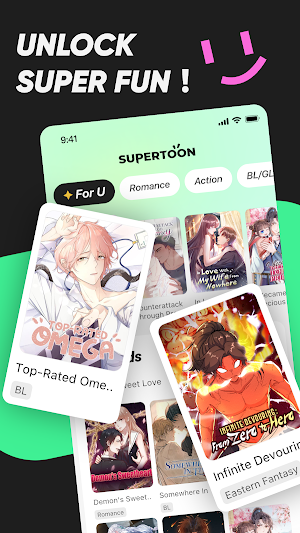 SuperToon: Manhwa&Webtoon Screenshot 0