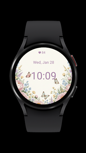 Soft Floral Time Screenshot 1