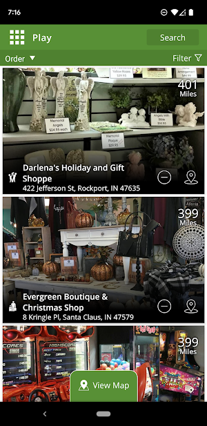 Santa Claus, Ind., Area Screenshot 1