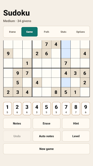 Sudoku Logic Path Screenshot 3