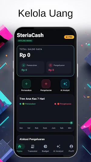 SteriaCash: Money Manager Screenshot 0