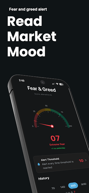 Fegri - Fear & Greed Alerts Screenshot 0