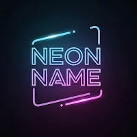 Neon Name Live Wallpaper