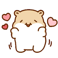 Cute Hamster Stickers for WA