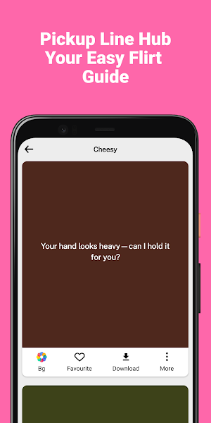 Pick up lines - Flirt messages Screenshot 1