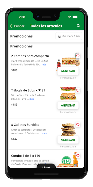 Subway® Mexico Screenshot 2