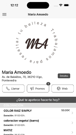 María Amoedo Screenshot 0