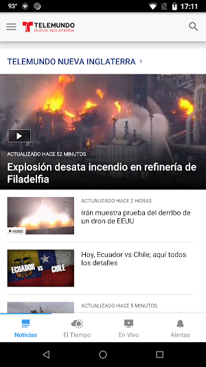 Telemundo Nueva Inglaterra Screenshot 1
