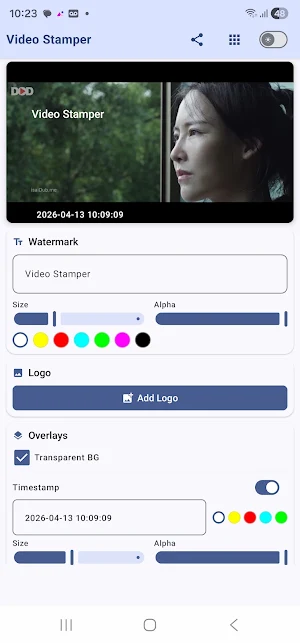 Video Watermark Logo Encoder Screenshot 0