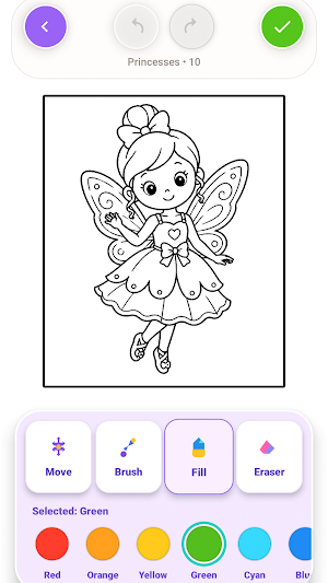 Coloring book - Kid games Screenshot 3