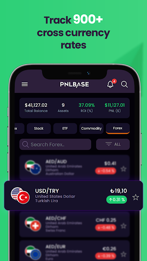 PNLBASE: Portfolio Tracker Screenshot 2