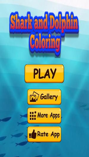 Coloring Pages Dolphin Shark Screenshot 2