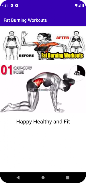 Fat Burning Workouts Screenshot 2
