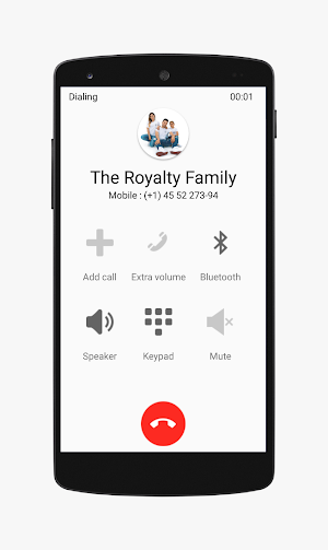 The Royalty Family Fake Call Video and Chat Screenshot 1