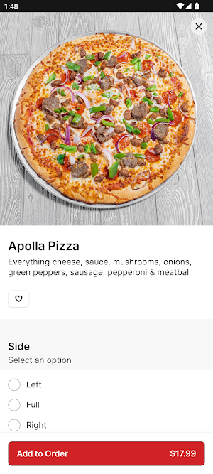 Marco's Pizzeria and Grill Screenshot 2