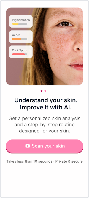 AI Skin Analysis & Daily Care Screenshot 1