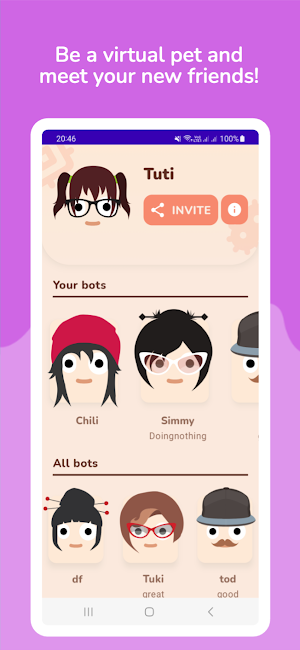beMyBot Screenshot 1