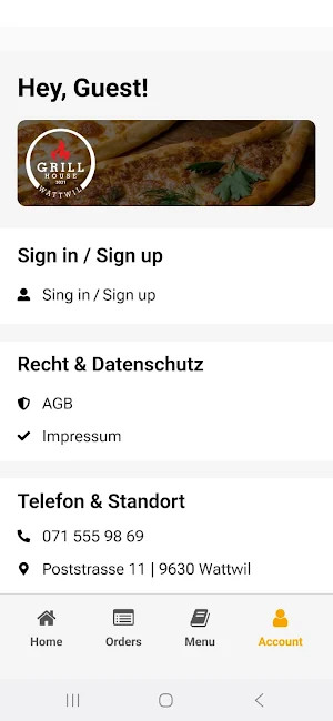 Grill House Wattwil Screenshot 3