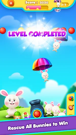 BubbleShooter_BunnyRescue Screenshot 1
