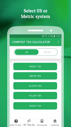 Compost Tea Calculator Screenshot 0