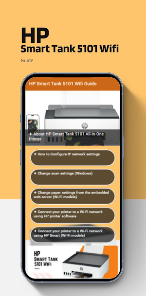 HP Smart Tank 5101 Wifi Guide Screenshot 0