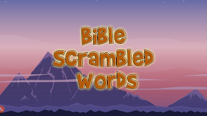 Bible Scrambled Words Screenshot 0