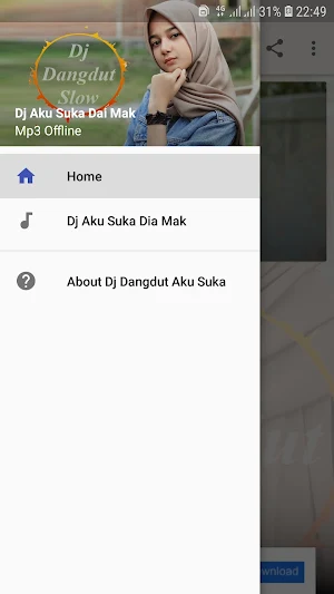 Dj Aku Suka Dia Mak - Terpopuler 2021 Offline Screenshot 1