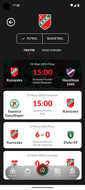 Karşıyaka Spor Kulübü Screenshot 2