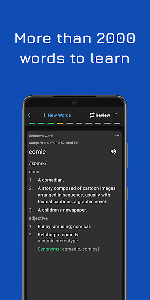 Advanced English Vocabulary Screenshot 1