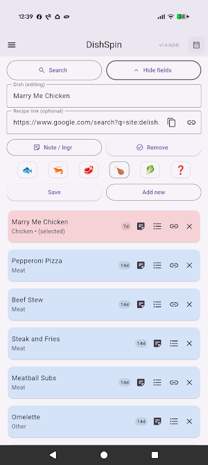 DishSpin Screenshot 2