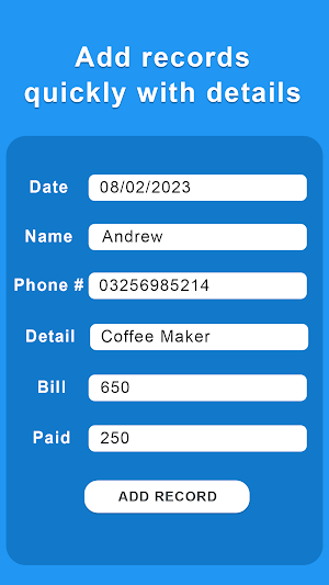 Small Business Accounting App Screenshot 1